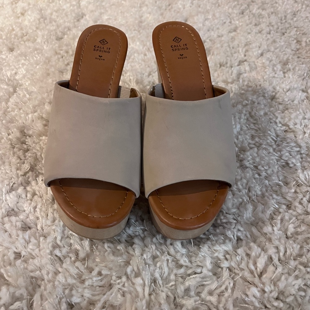 Beige Wedges - image 6